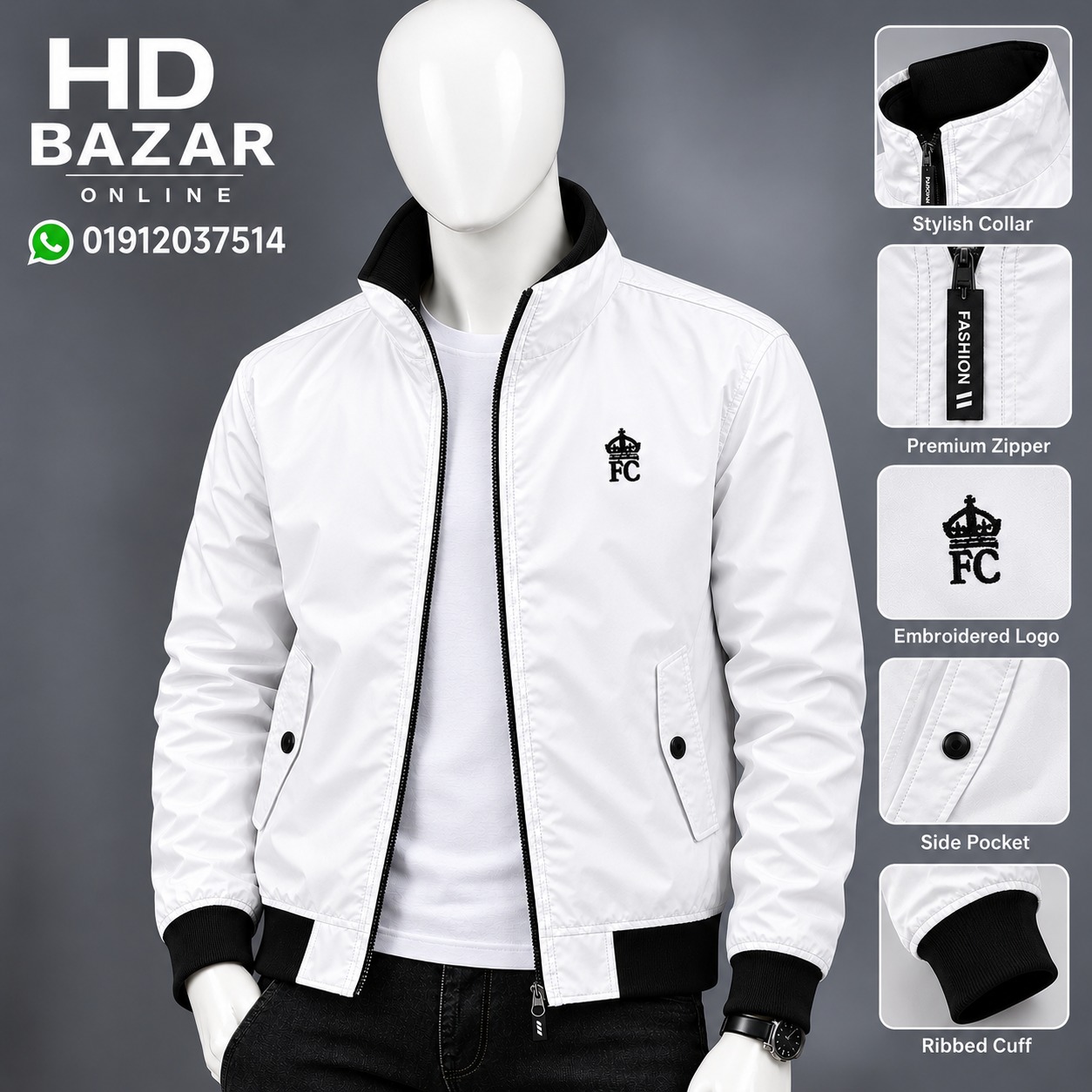French Connection Stylist White Jacket